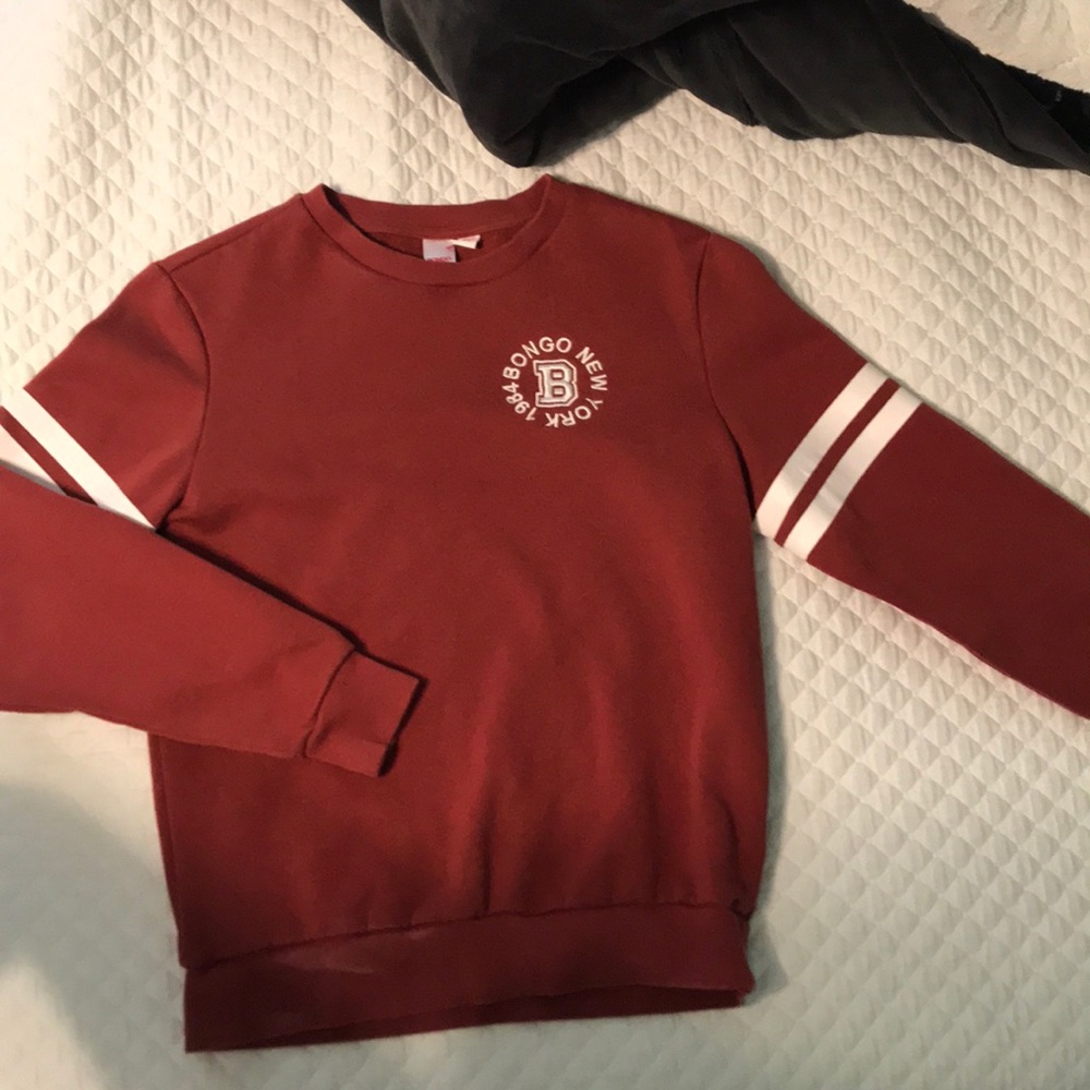 Dark Orange Bongo crewneck